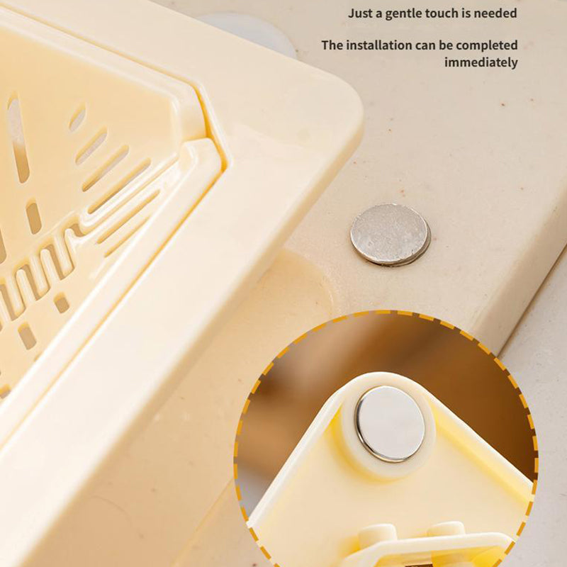 Magnetisk, platsbesparande hörnvattenavskiljare