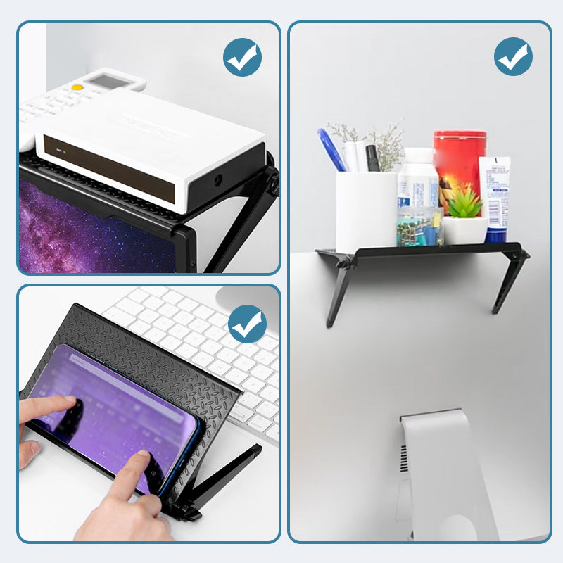 📺Smarta TV-topphylla utan borrning – hållbar, flexibel och perfekt för ordning hemma!