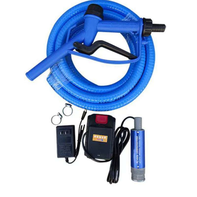 ⏰ Endast nu 49% rabatt!⚙️ HÖGEFFEKTIV PUMP-SET - Dubbelvätskepump för Olja och Vatten, Robust Design för Garage och Verkstad, Enkel Att Använda 🛠️💧