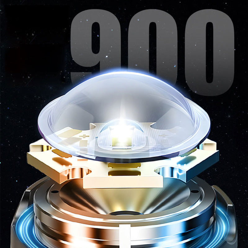 🔦 KÖP 2, FÅ 1 GRATIS! ✨ Bärbar LED Ficklampa – Justerbar Fokus, Vattentät & Perfekt för Utomhusnödläge ⚡📦