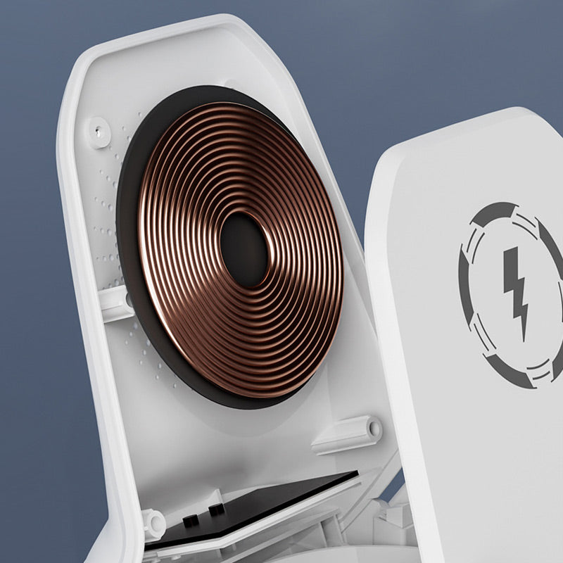 49% rabatt⚡Trådlöst snabbladdande telefonställ | Lansering av megauppgradering vid årets slut | Qi-certifierad för telefon och hörlurar, justerbar betraktningsvinkel | Allt-i-ett-skrivbordsorganisatör 🚀✨