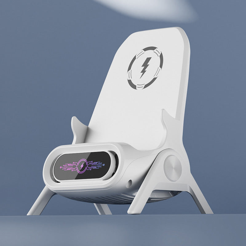 49% rabatt⚡Trådlöst snabbladdande telefonställ | Lansering av megauppgradering vid årets slut | Qi-certifierad för telefon och hörlurar, justerbar betraktningsvinkel | Allt-i-ett-skrivbordsorganisatör 🚀✨