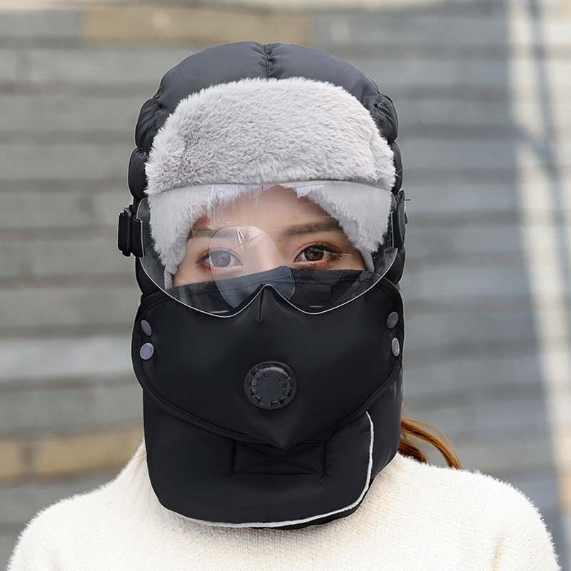 🧣 Vintermössa med Avtagbar Ansiktsmask – Varm, Andas Bra & Perfekt för Skidåkning och Friluftsaktiviteter | Just Nu 50% Rabatt ❄️✨