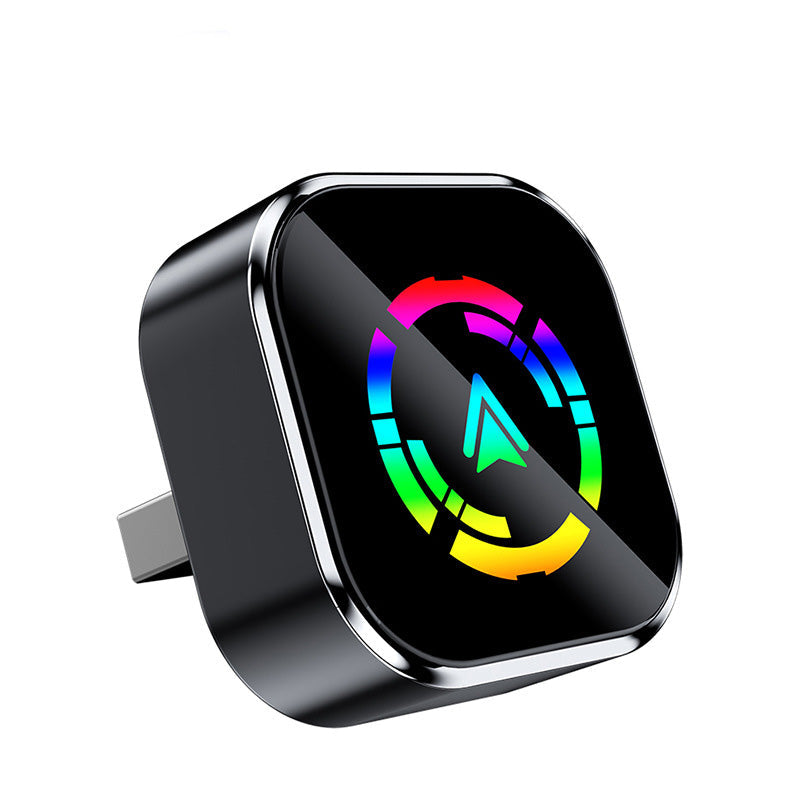 ⏰ Endast nu 49% rabatt!🔥 2-i-1 Trådlös Adapter - Kompatibel med iPhone & Android Auto, Enkel Plug-and-Play Installation ✨