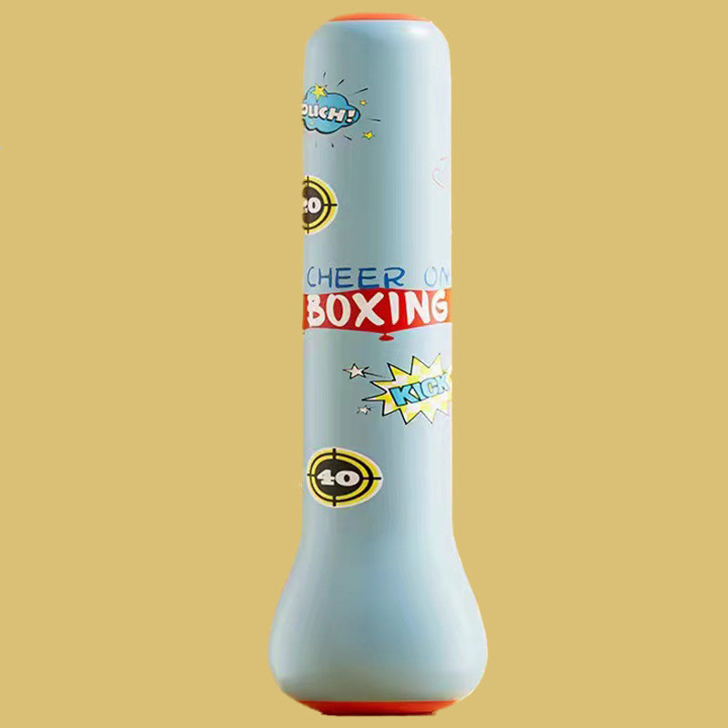 ⏰ Endast nu 49% rabatt!🎉 Uppblåsbar Boxningstumbler För Barn – Slagstark, Barnsäker & Snabbuppblåsning 📦