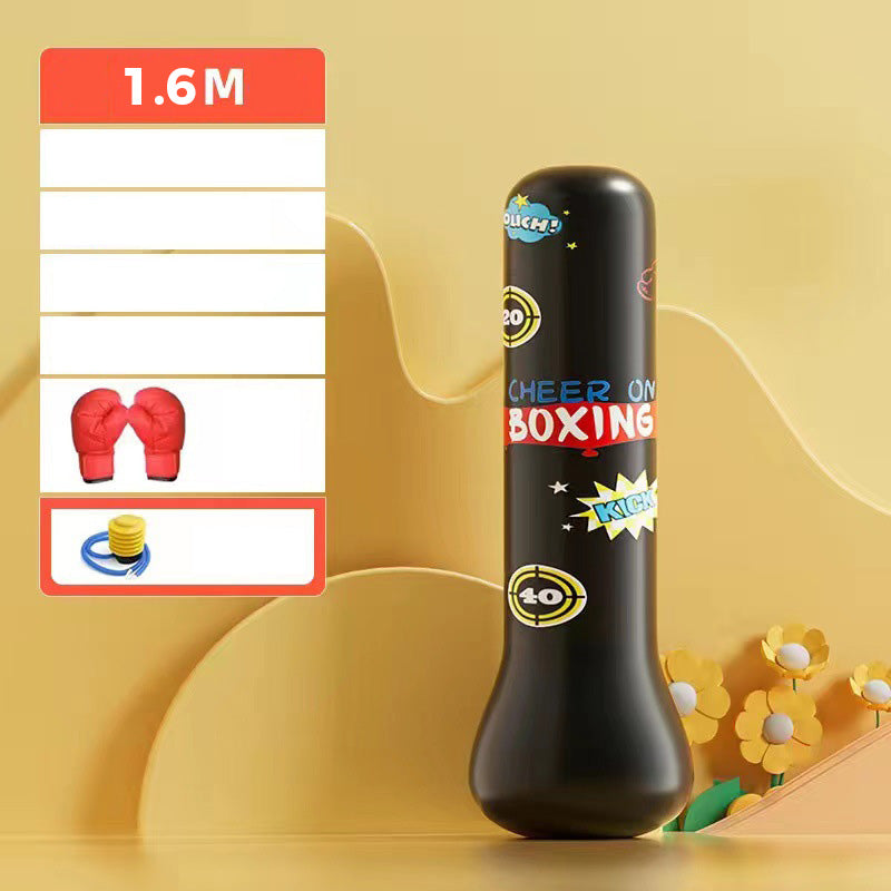 ⏰ Endast nu 49% rabatt!🎉 Uppblåsbar Boxningstumbler För Barn – Slagstark, Barnsäker & Snabbuppblåsning 📦