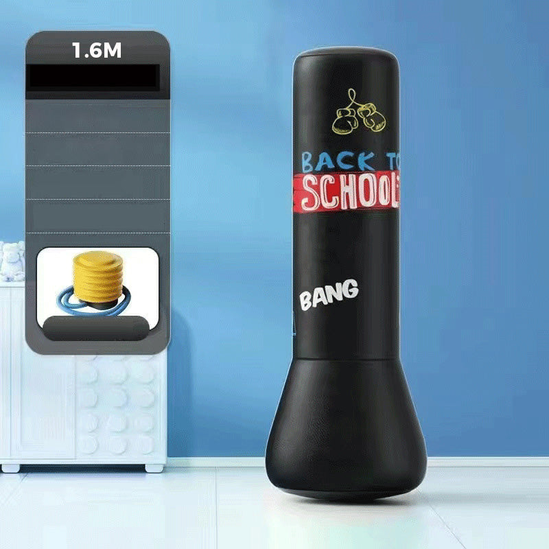 ⏰ Endast nu 49% rabatt!🎉 Uppblåsbar Boxningstumbler För Barn – Slagstark, Barnsäker & Snabbuppblåsning 📦