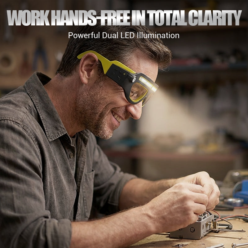 🔦 Exklusiv Rea -49%! 💡 LED-Huvdlampa – Perfekt för Outdoor & Reparation 🌲 | Sterkt Ljus, Vattenbeständig & Långvarig Batteri ✨