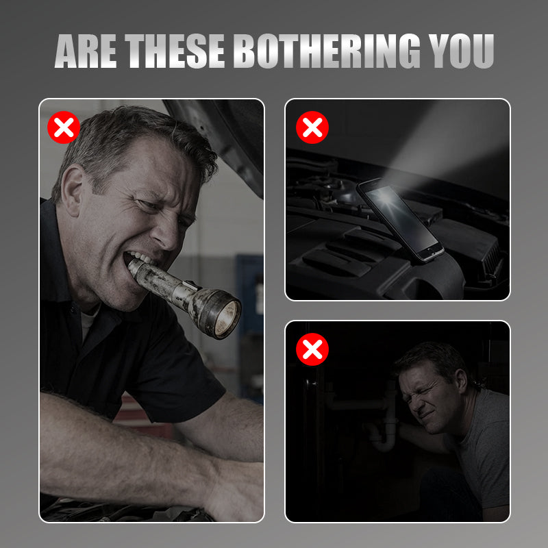 🔦 Exklusiv Rea -49%! 💡 LED-Huvdlampa – Perfekt för Outdoor & Reparation 🌲 | Sterkt Ljus, Vattenbeständig & Långvarig Batteri ✨