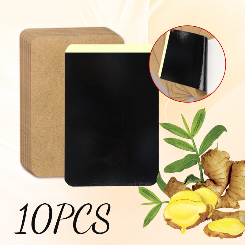 ⏰ Endast nu 49% rabatt!🔥 Ingefäraplåster – Naturlig värmeterapi mot smärta och stelhet | Klistra fast där det gör ont! 💆‍♀️