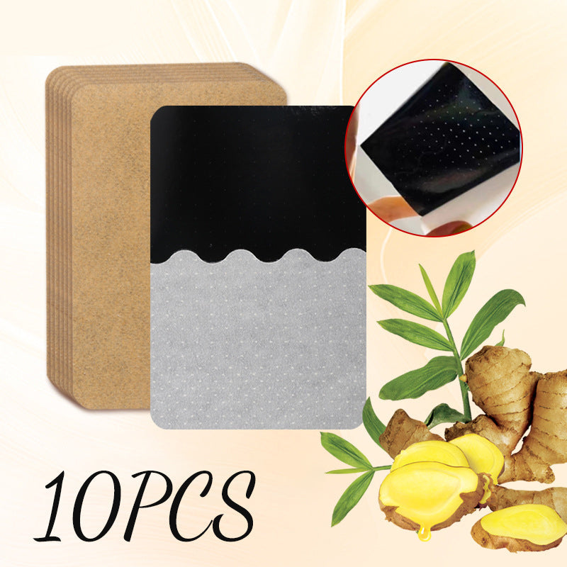 ⏰ Endast nu 49% rabatt!🔥 Ingefäraplåster – Naturlig värmeterapi mot smärta och stelhet | Klistra fast där det gör ont! 💆‍♀️