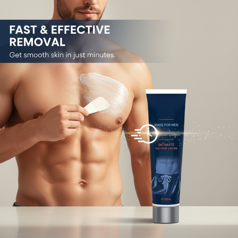 ⏰ Endast nu 49% rabatt!🔥Köp 2 få 1 gratis🔥Fast-Acting Body Hair Removal Cream for Men