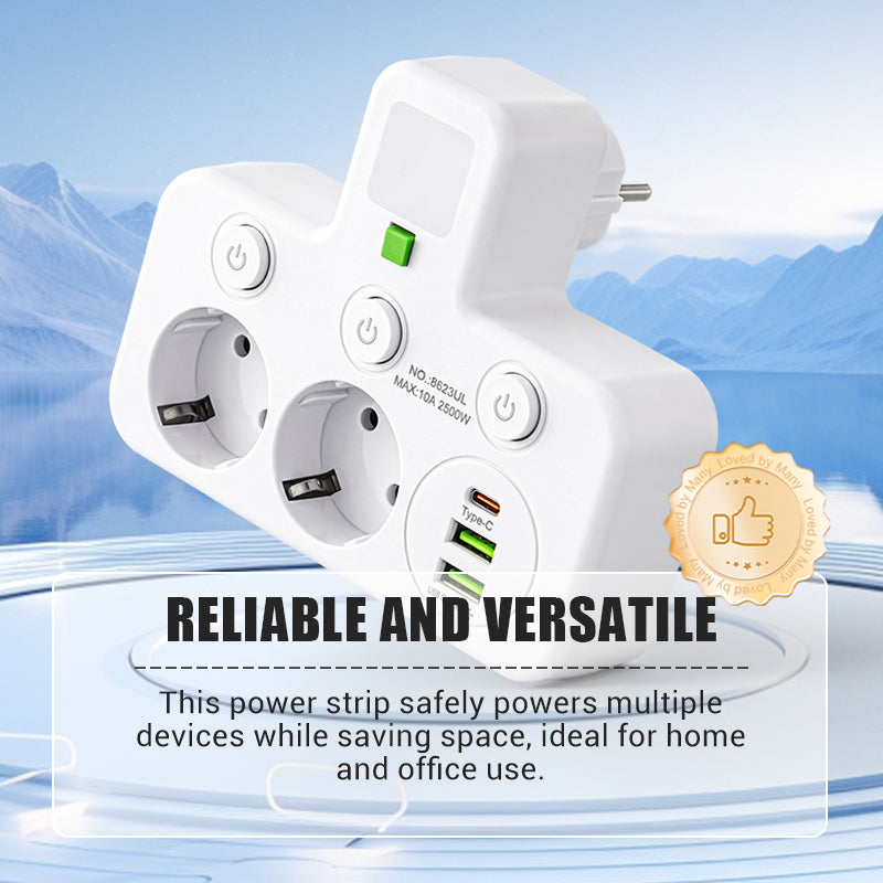 🔌2026 SPECIALERBJUDANDE - 49% RABATT⚡Smart grenuttag med USB-portar