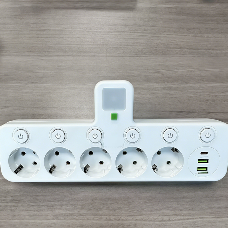 ⏰ Endast nu 49% rabatt!⏰Smart grenuttag med USB-portar🔌⚡