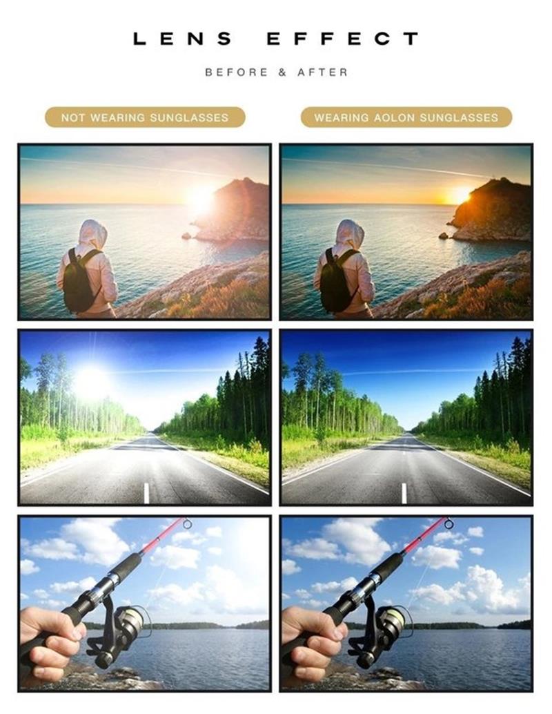 ⏰ Endast nu 49% rabatt!🔥2026 Fotokroma solglasögon med polariserade och antibländande glas (50% REA)