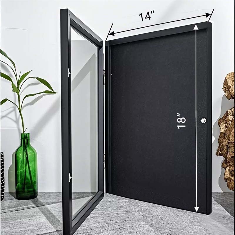 🔥⏰49 % RABATT!!!🔥Trädisplayram för matchtröja med magnetisk dörr