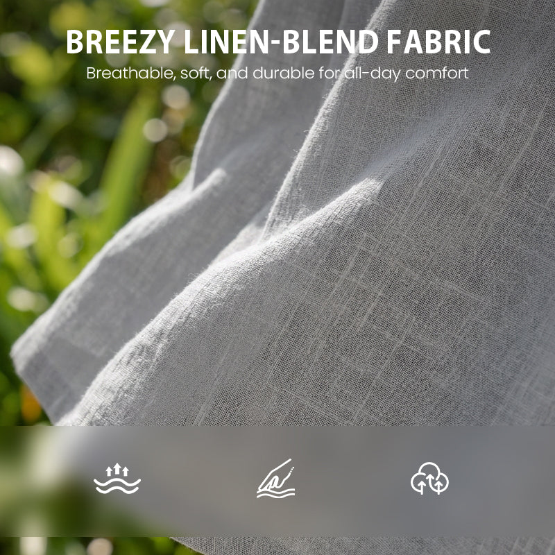 ⏰ Endast nu 49% rabatt!💥Herrhuvtröja och byxor i ledig passform – 2-delat set