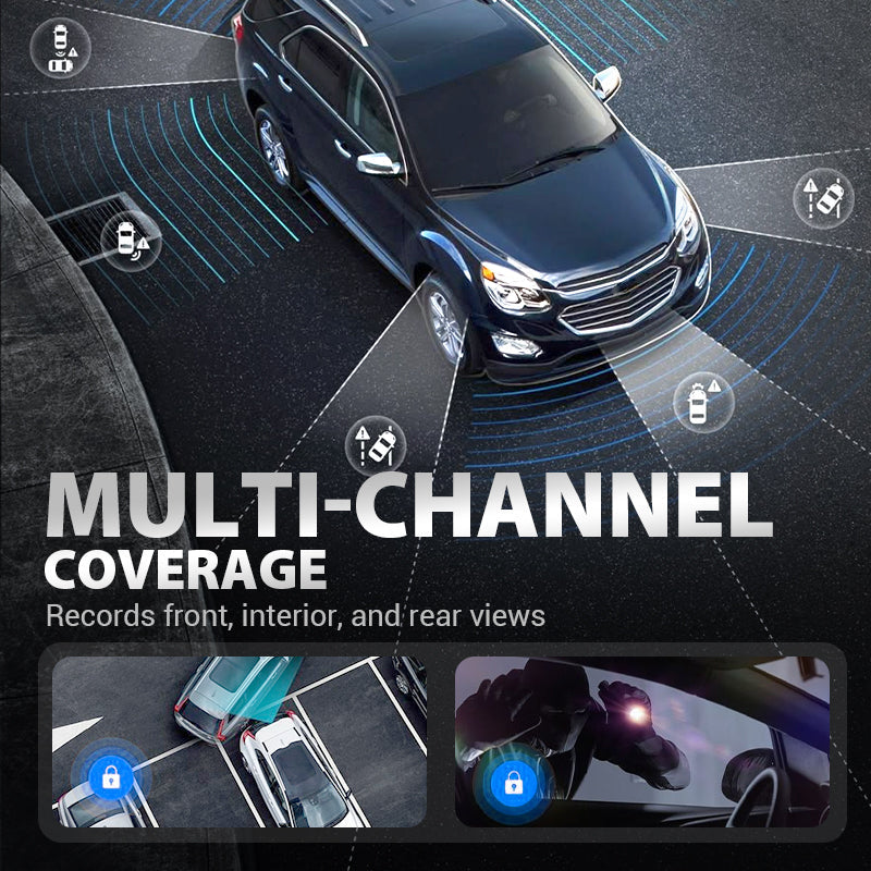 📢📢Nyheter 2026 –49 % rabatt🚗🔥4-kanals inbyggd kamera med WiFi och mörkerseende✈️Fri frakt