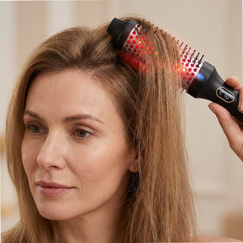 ⏰ Endast nu 49% rabatt!💖2-i-1 plattång och locktång med värmekam