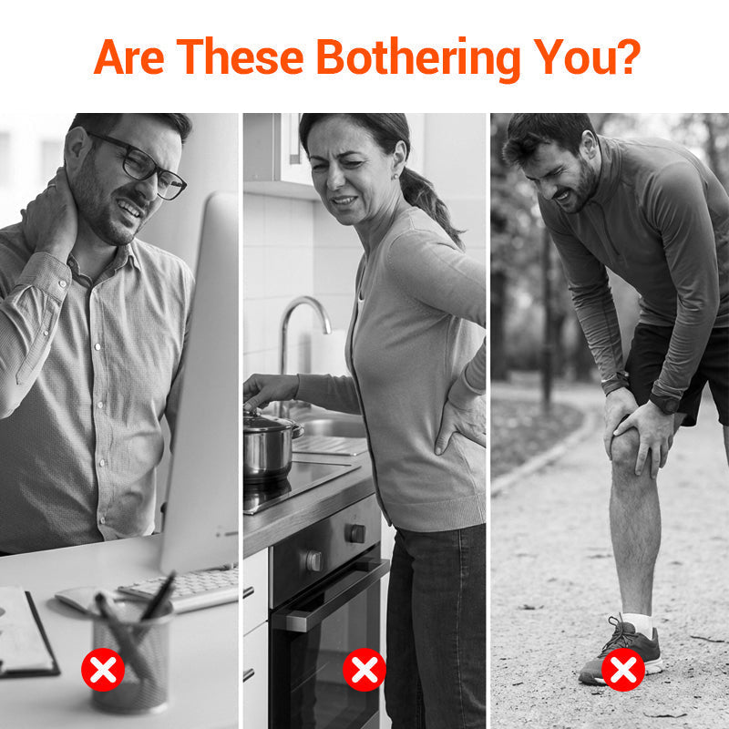 ⏰ Endast nu 49% rabatt!🔥Bärbar Dual Channel TENS Unit Muskelstimulator