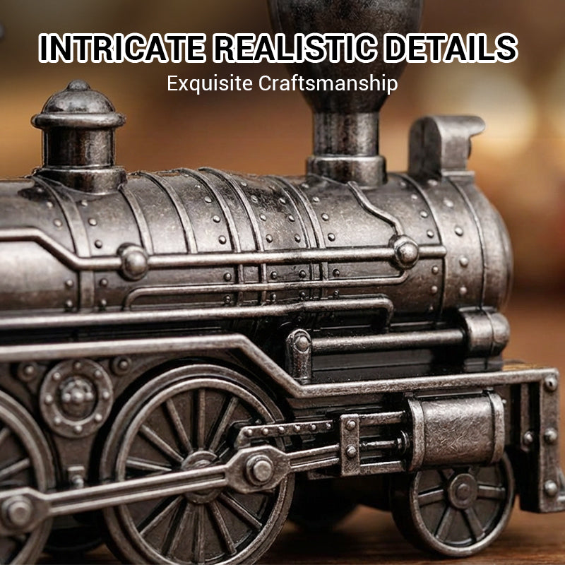 ⏰ Endast nu 49% rabatt!🔥Retro lokomotivmodell väckarklocka