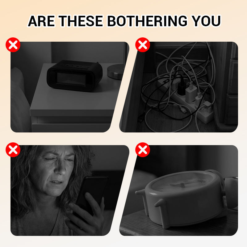 ⏰ Endast nu 49% rabatt!🔥Retro lokomotivmodell väckarklocka