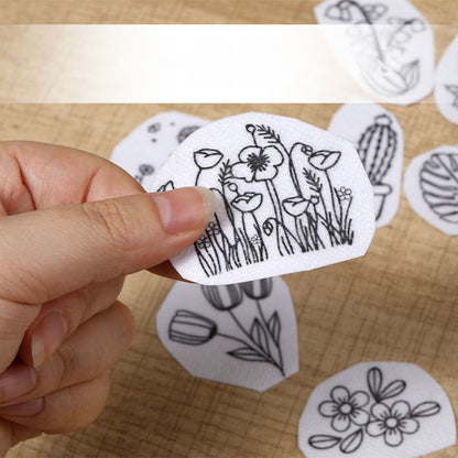 ⏰ Nu bara 49% rabatt! 🔥Vattenlösligt broderistabilisatormönsterkit