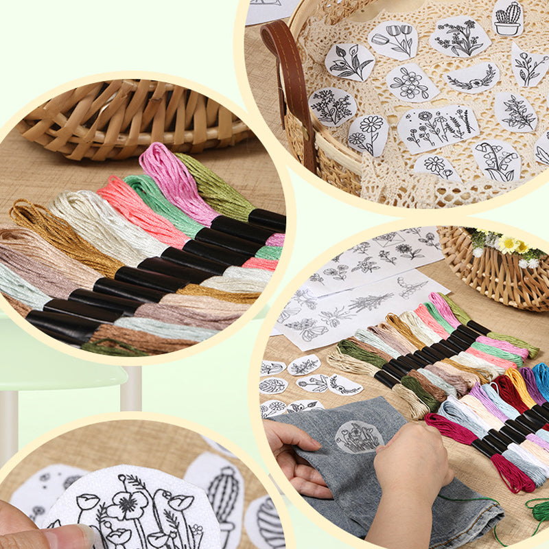 ⏰ Nu bara 49% rabatt! 🔥Vattenlösligt broderistabilisatormönsterkit