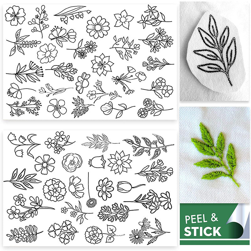 ⏰ Nu bara 49% rabatt! 🔥Vattenlösligt broderistabilisatormönsterkit