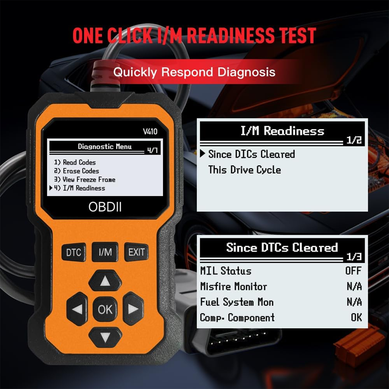⏰ Endast nu 49% rabatt!⏰Professionell OBD2-skanner – fullständig diagnostik, radera koder med ett klick och flerspråkig! 📊💡