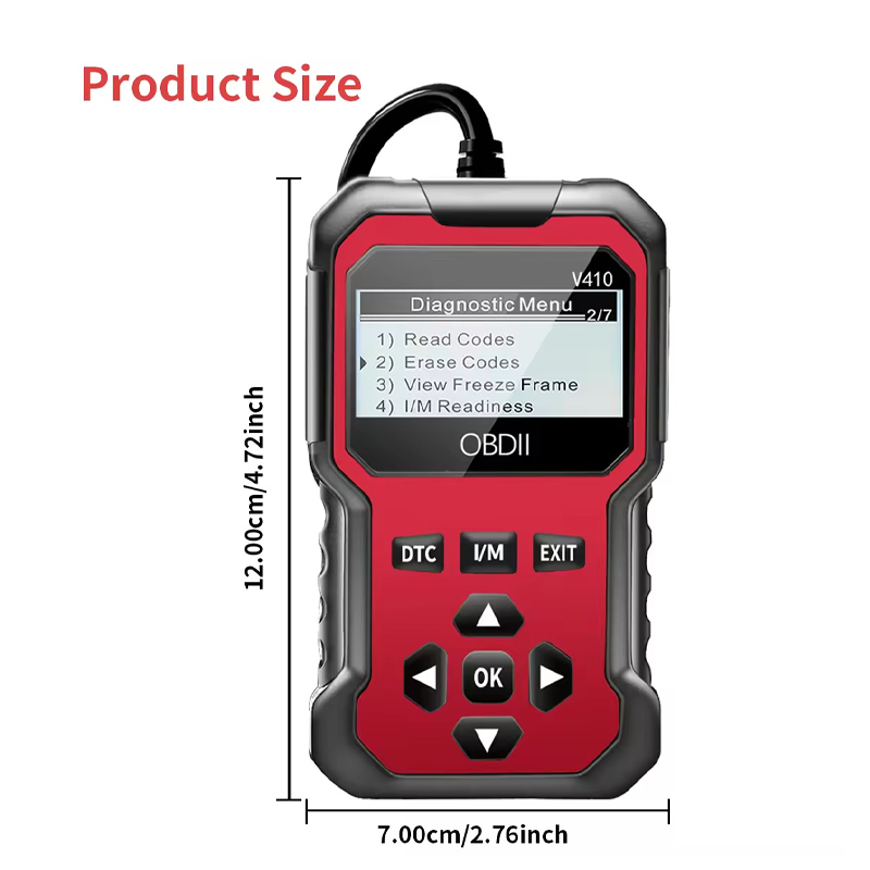 ⏰ Endast nu 49% rabatt!⏰Professionell OBD2-skanner – fullständig diagnostik, radera koder med ett klick och flerspråkig! 📊💡