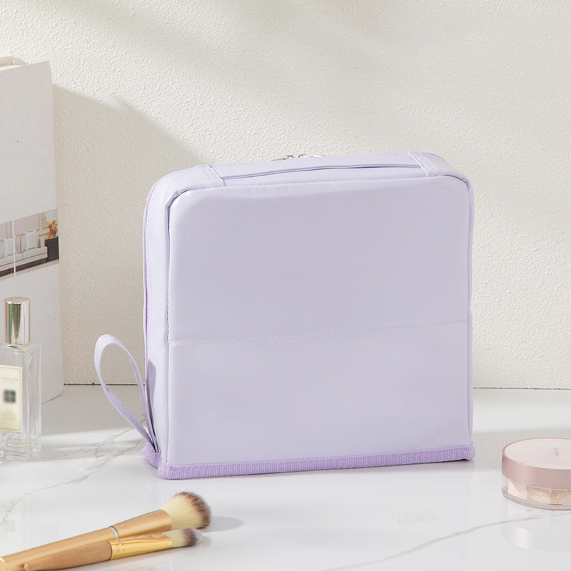 ⏰ Endast nu 49% rabatt!✨Stilfull handhålld indelad sminkväska🔥