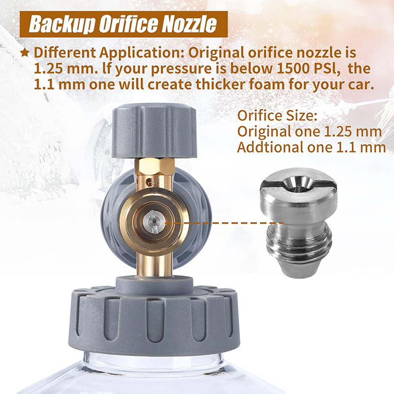 ⏰ Endast nu 49% rabatt!🔥Högtrycksskumkanon för biltvätt