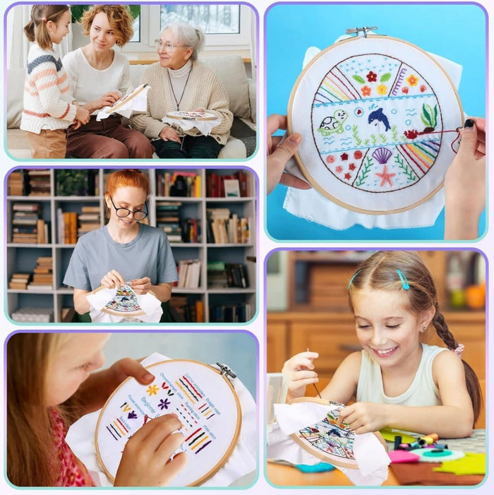 STITCHMASTER® - BRODERIKIT FÖR NYBÖRJARE