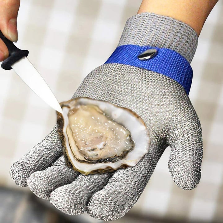 JoulumyyntiRuokalajin ruostumattomasta teräksestä käsineet