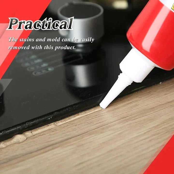 Geeli homeen poistamiseksi kotona.