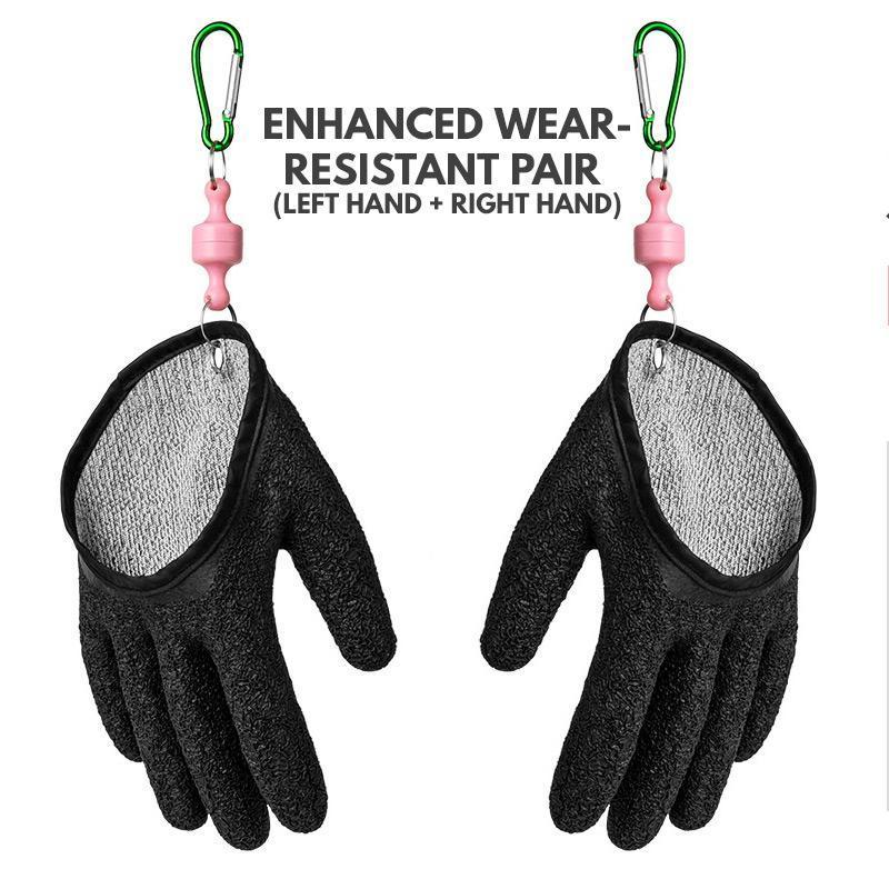 I pescatori da pesca proteggono le mani