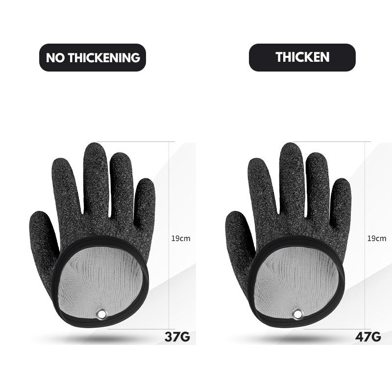 I pescatori da pesca proteggono le mani