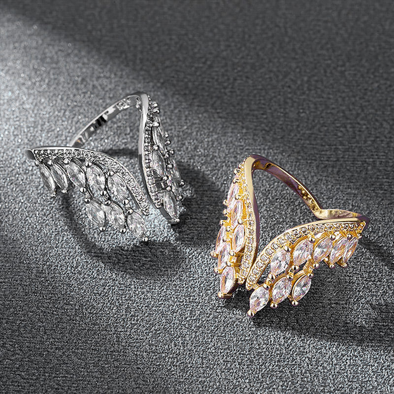 🎁 2023-julförsäljning 🎁 49% rabatt 🔥 Angel Wings armbånd / Ring