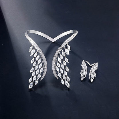 🎁 2023-julförsäljning 🎁 49% rabatt 🔥 Angel Wings Armband / Ring