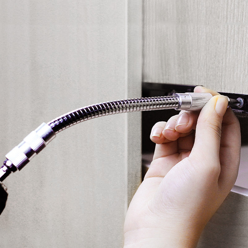 (🔥HOT REA NÃO 49% RABATT) - Hexagonal Shank Metal Flex Universal förlängningsbitshållare