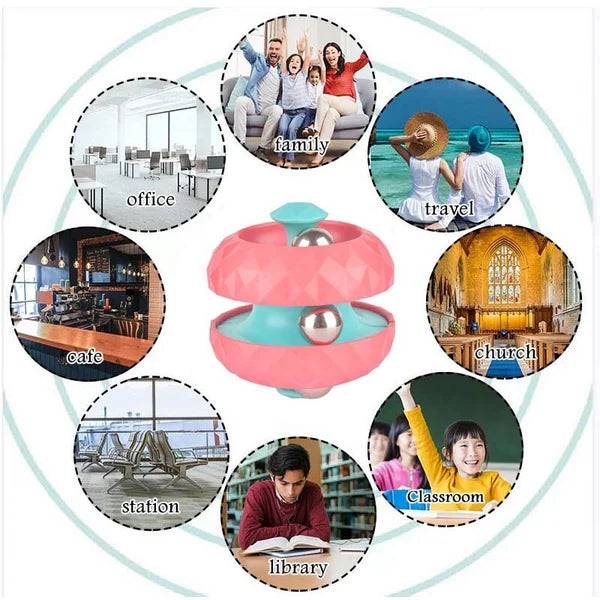 🎅🎁 Venda 🎁 de Natal 2023 - Track Pinball Finger Spinner