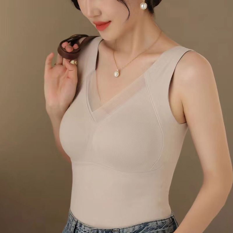 Termisk vest undertrøye med innebygd BH