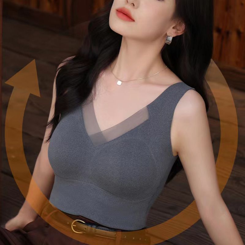 Termisk vest undertrøye med innebygd BH