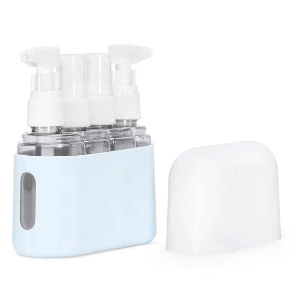 ✨Mini Shampoo Dispenser Portable Travel Bottle Set