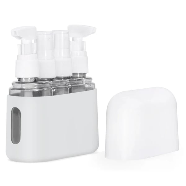 ✨Mini Shampoo Dispenser Portable Travel Bottle Set