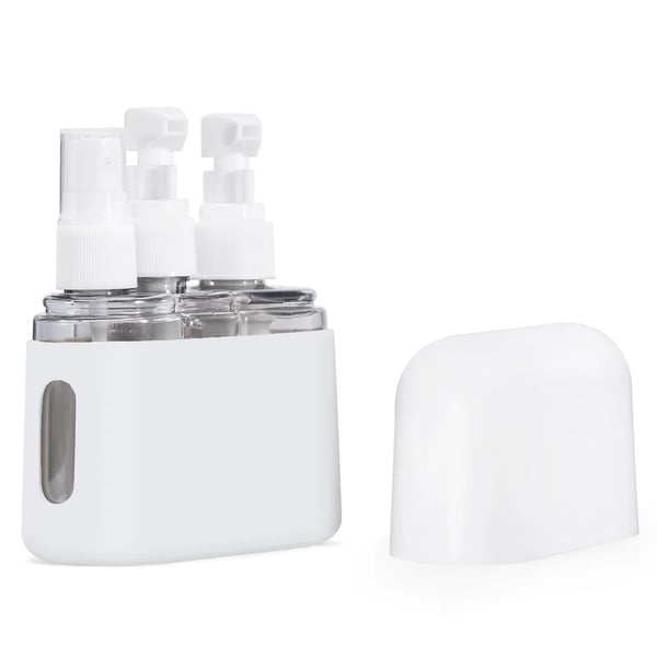 ✨Mini Shampoo Dispenser Portable Travel Bottle Set