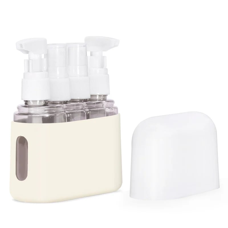 ✨Mini Shampoo Dispenser Portable Travel Bottle Set