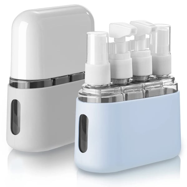 ✨Mini Shampoo Dispenser Portable Travel Bottle Set