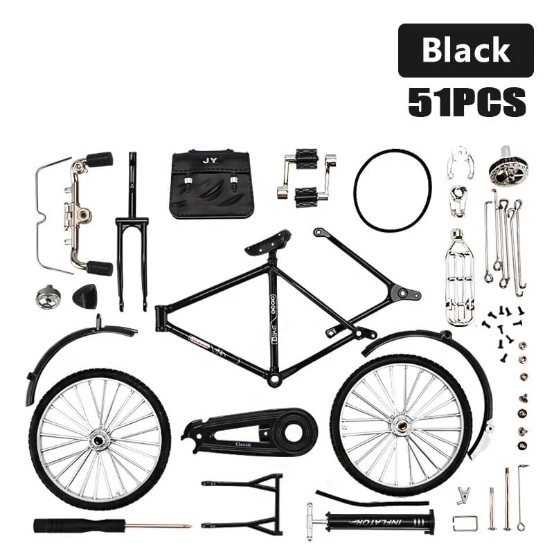 (🌲Venda de Natal Antecipado- POUPE 48% OFF)-DIY Bike Model Scale (COMPRE 2 RECEBA FRETE GRÁTIS)